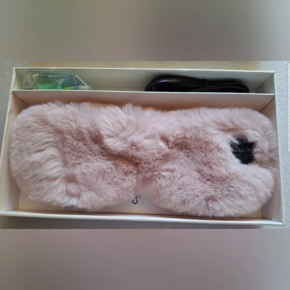 Heated Eye Mask Deckpro Steam Warm Compress Therapy Cordless USB Rechargeable